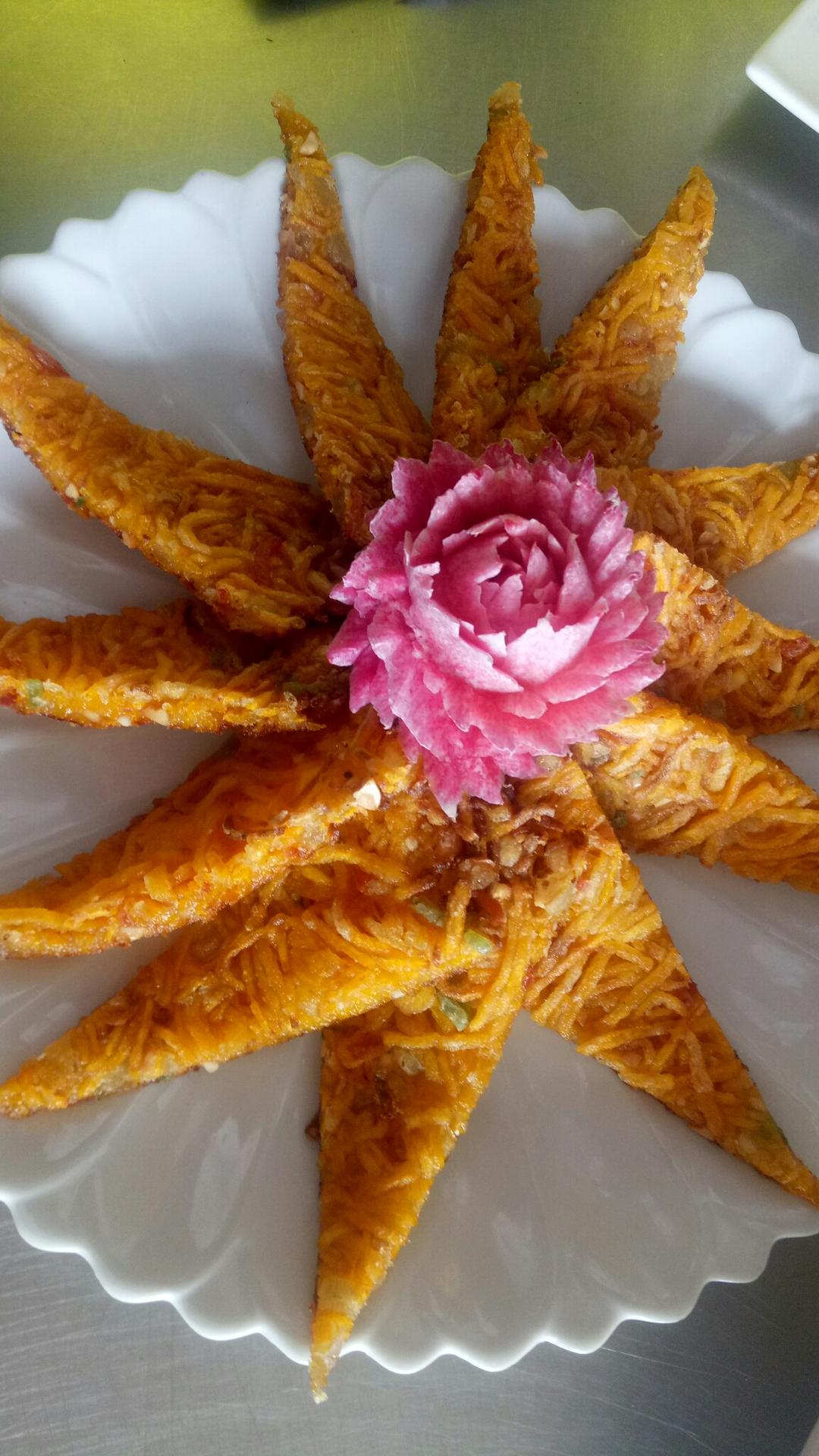 香甜南瓜烙的做法