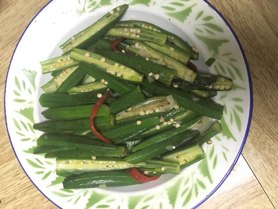 蒜蓉秋葵