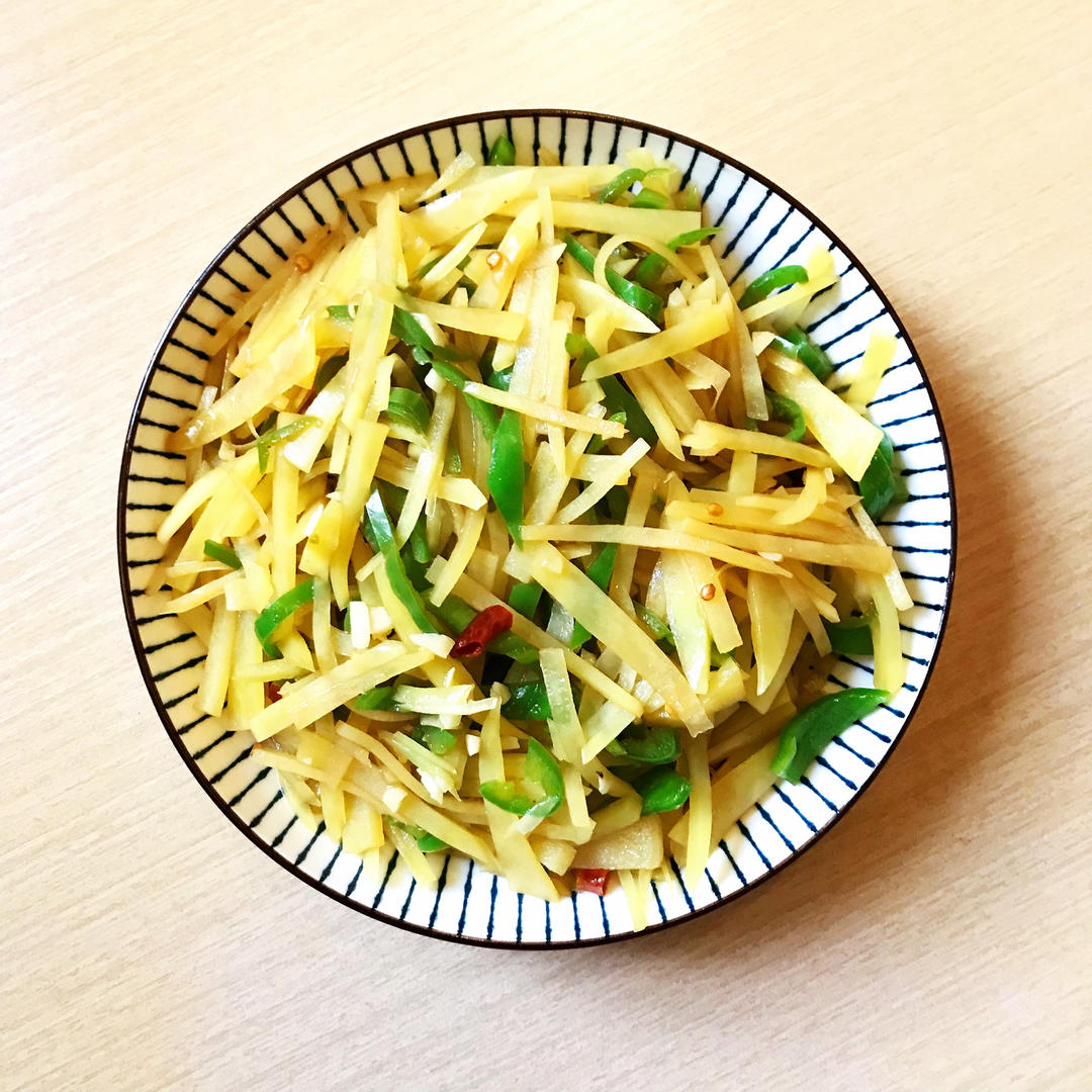 超级无敌下饭菜～酸辣土豆丝