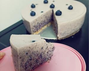 6寸蓝莓酸奶慕斯蛋糕(无糖)的做法 步骤13