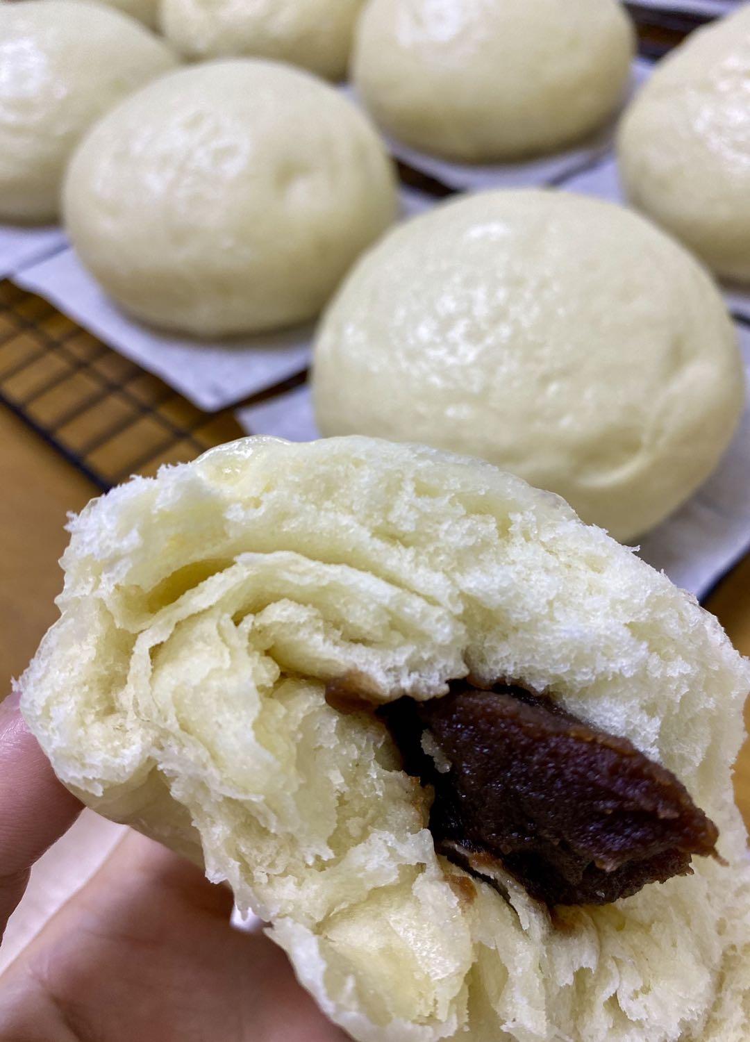 纯奶手撕吐司的做法 步骤1