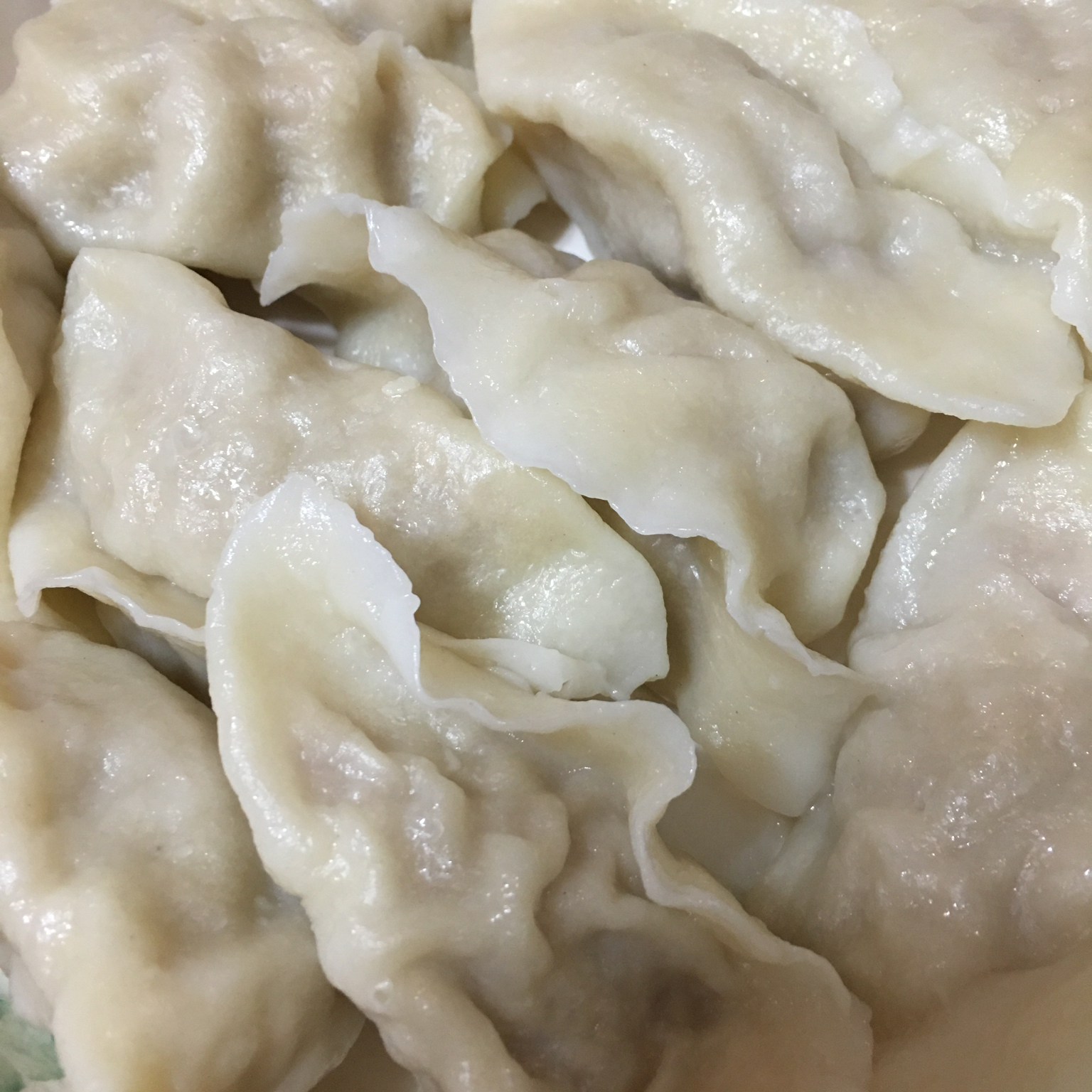 sansiya做的猪肉萝卜馅饺子