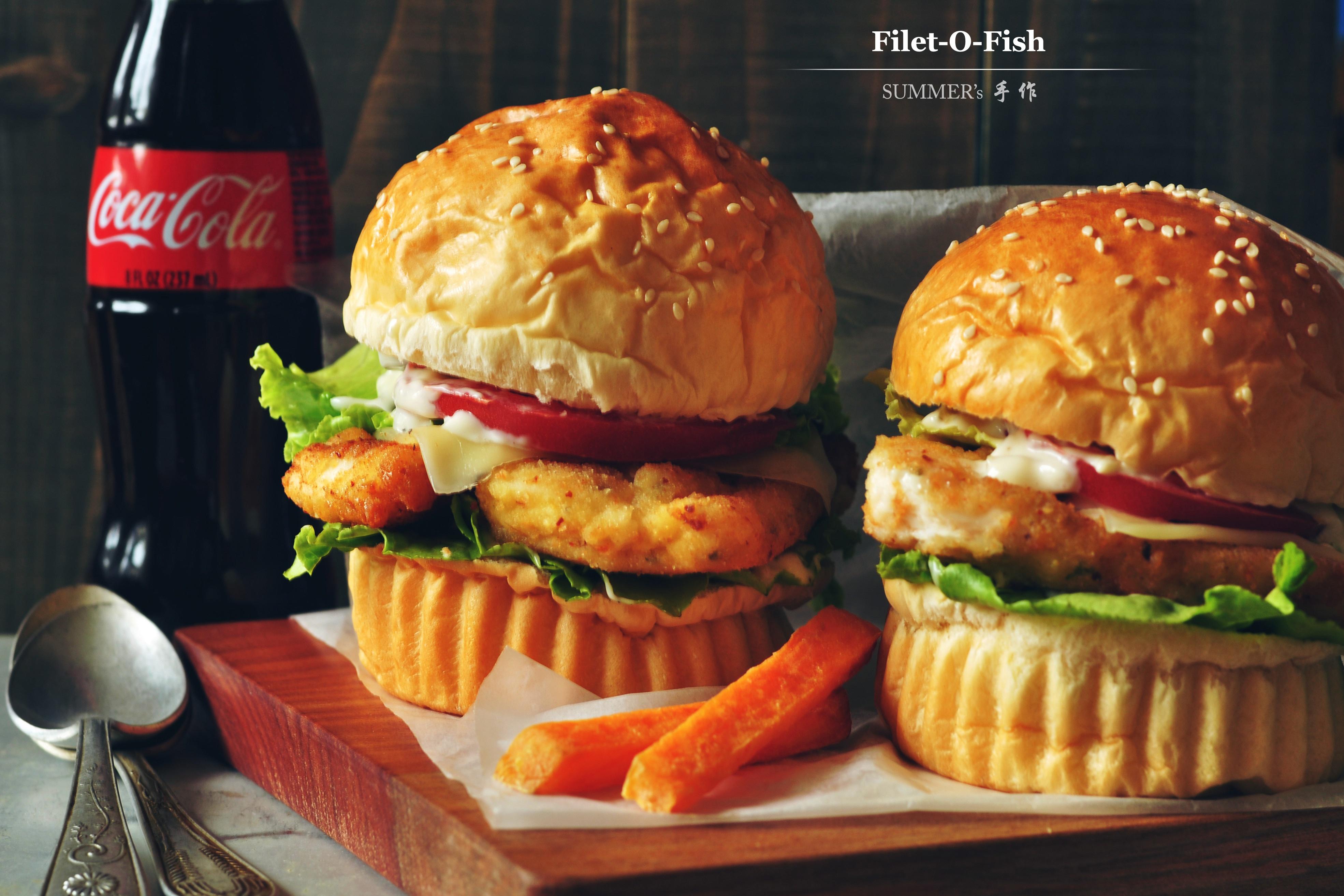 麦香鱼汉堡Filet-O-Fish的做法