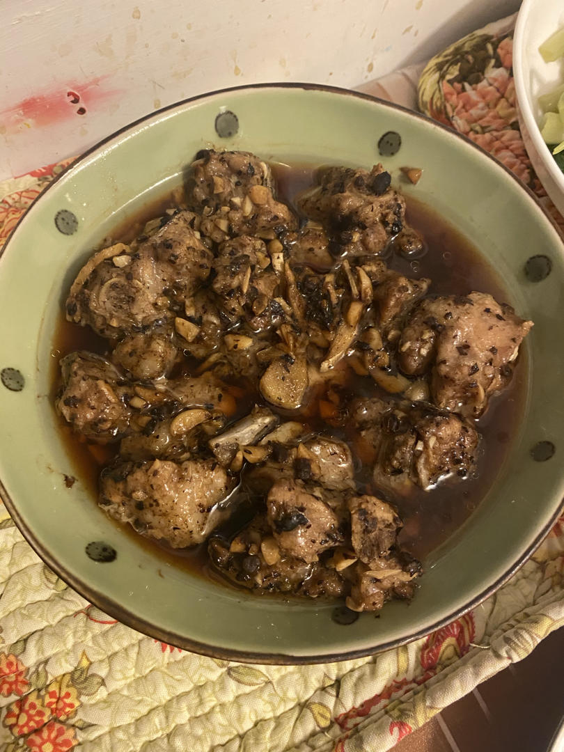 豆豉蒸排骨