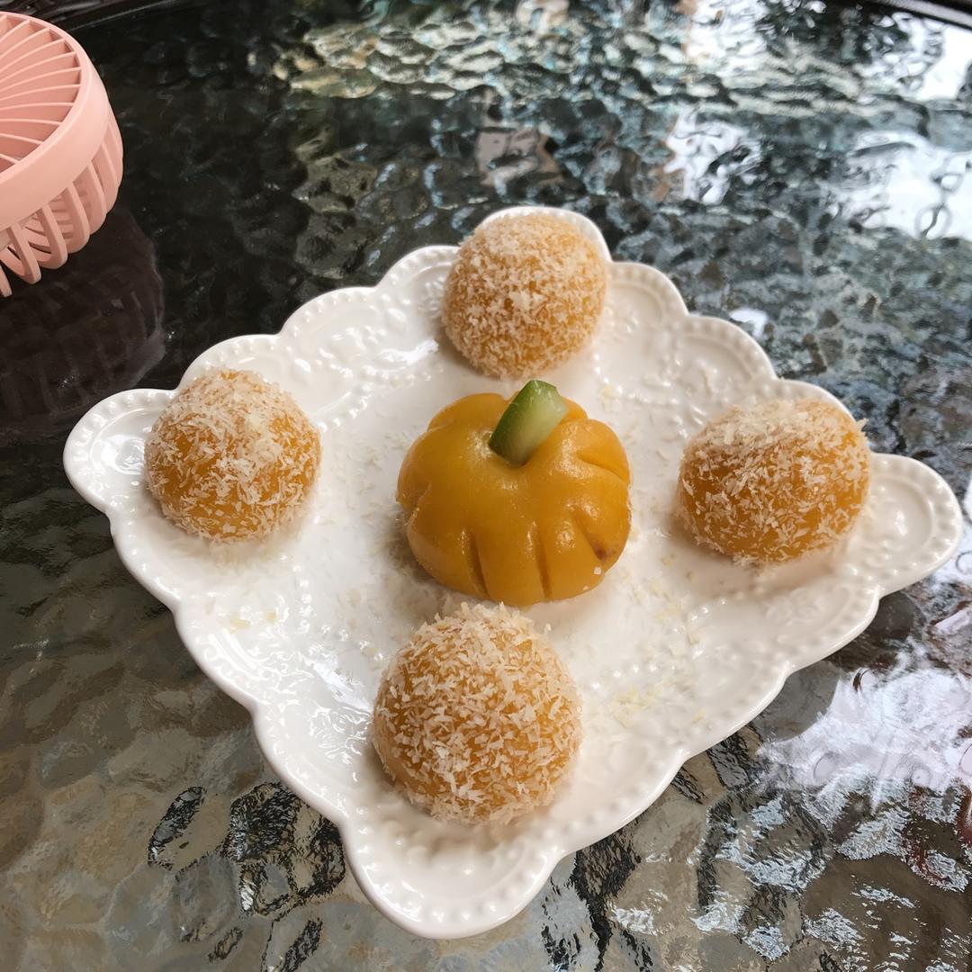 糯米南瓜糕