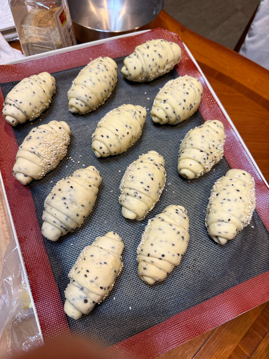 这个芝麻海盐卷我真的太爱了，你们赶紧做起来！