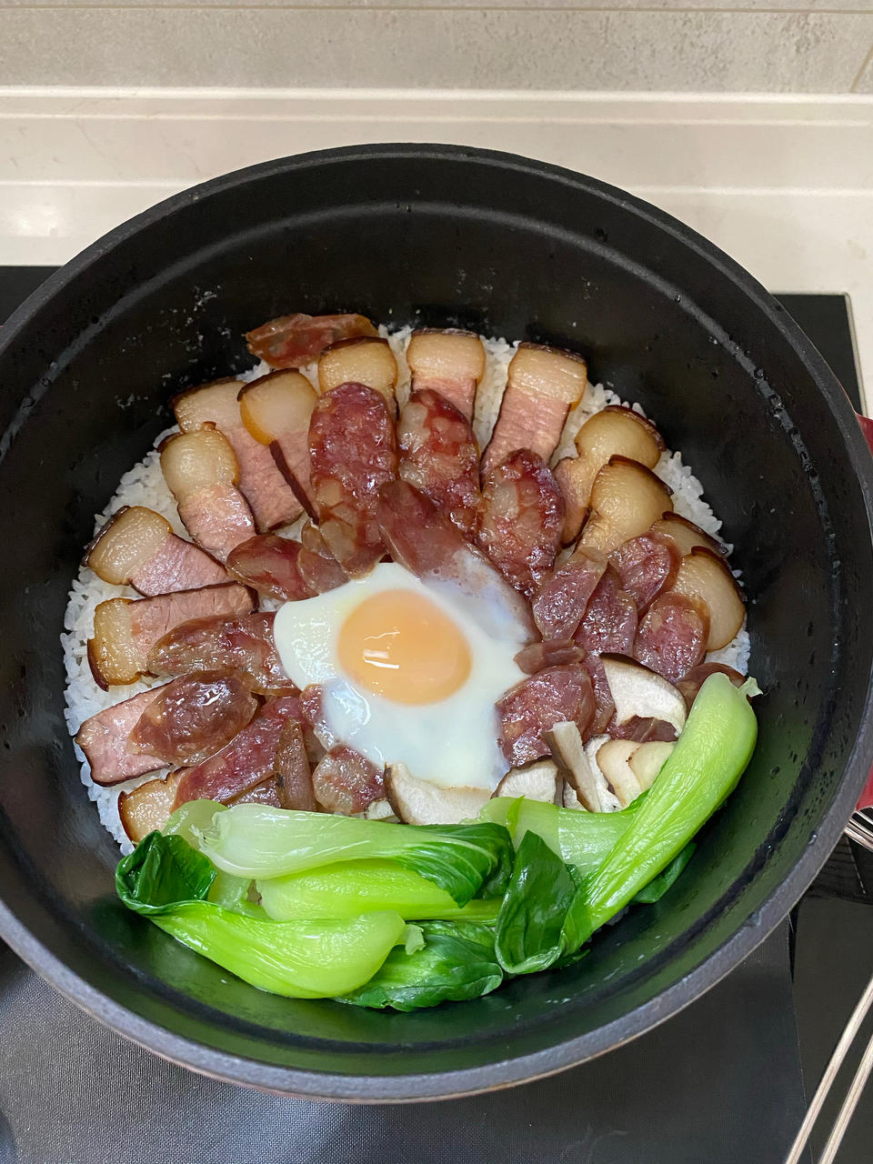 煲仔饭（不用一滴油完美结锅巴）