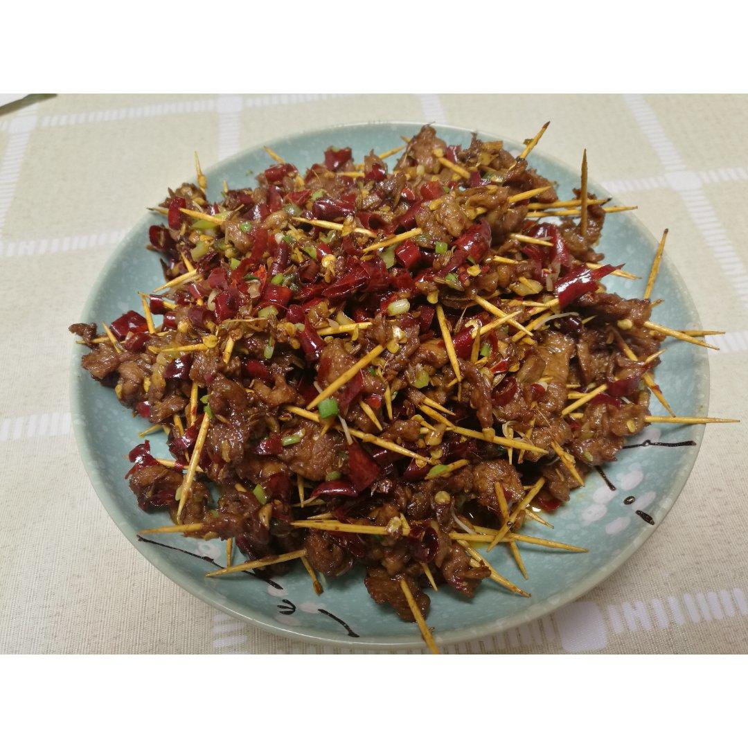 牙签牛肉 道地湖南味