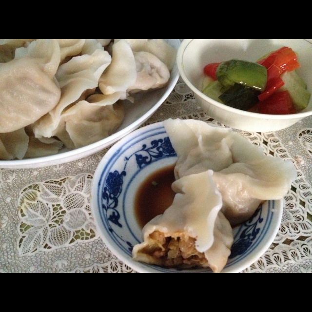 酸菜饺子