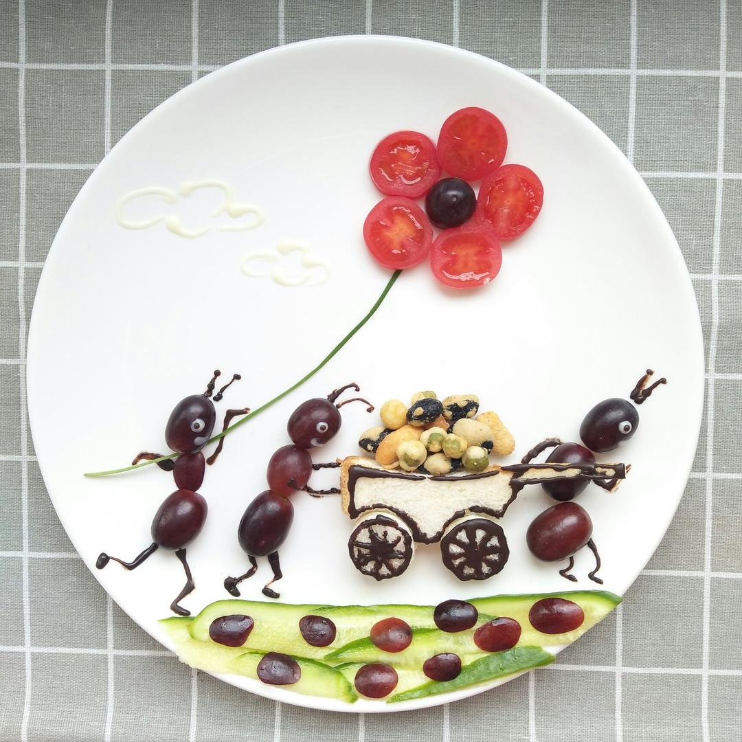 蚂蚁搬家童趣餐