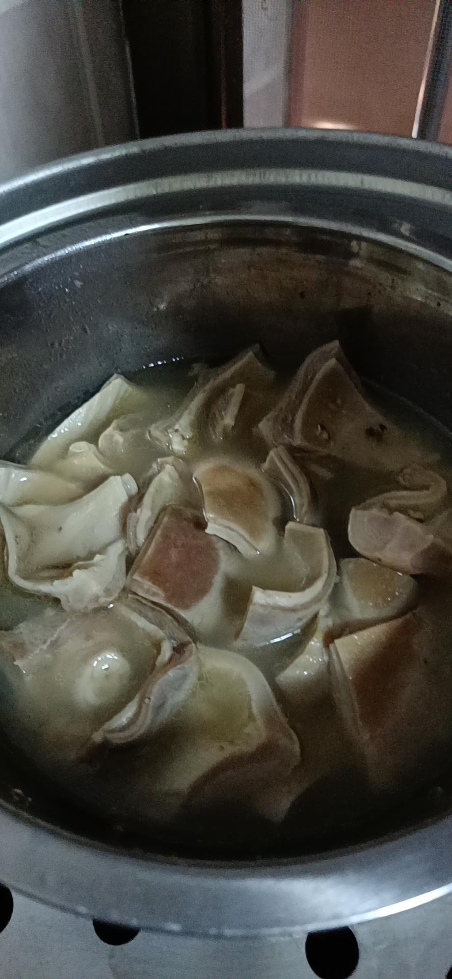 干蒸猪肚