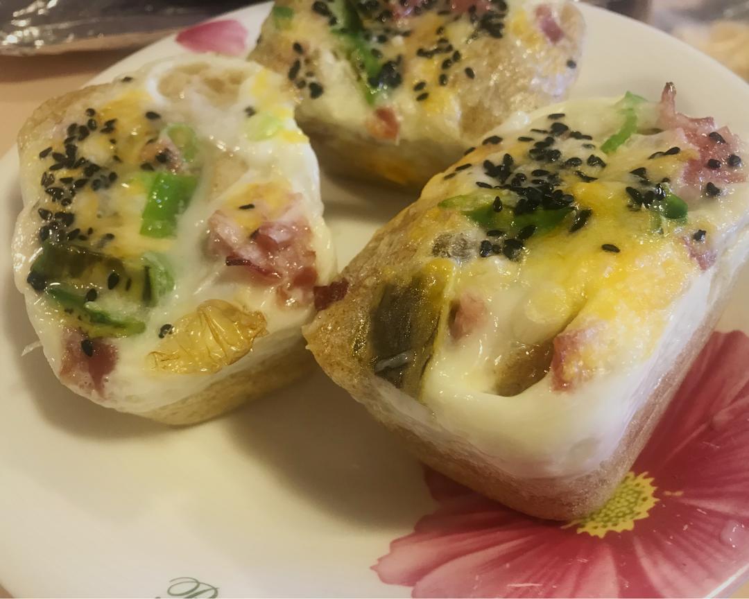 巧遇的韩国鸡蛋小面包（天然酵种玉米粉版）