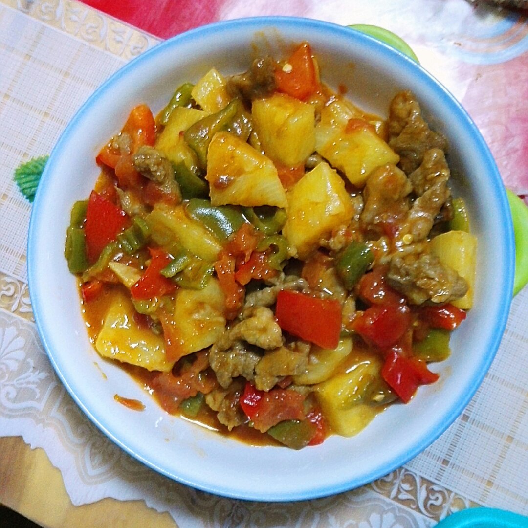 菠萝咕噜肉