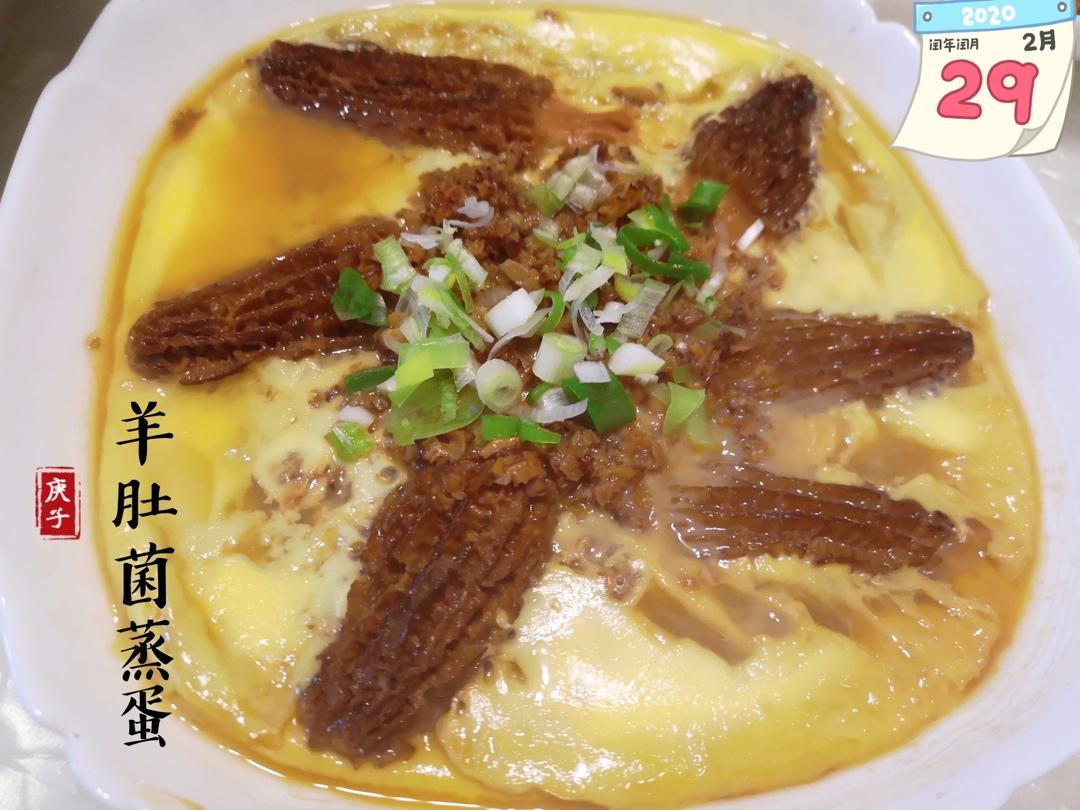 羊肚菌蛋羹