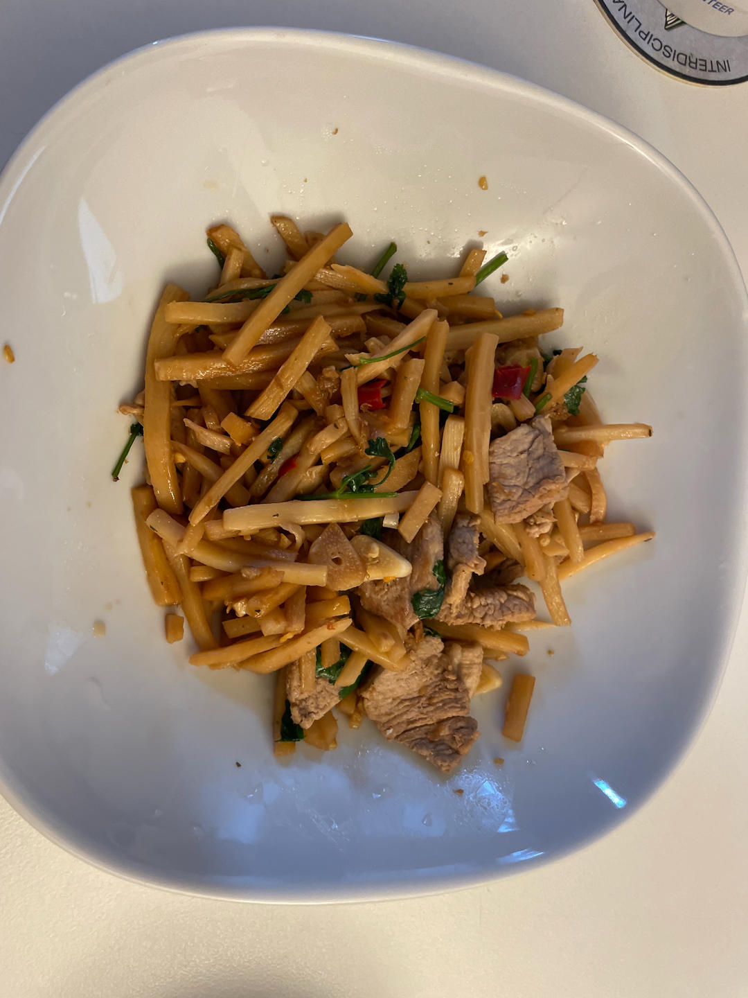 特别香的水笋炒肉