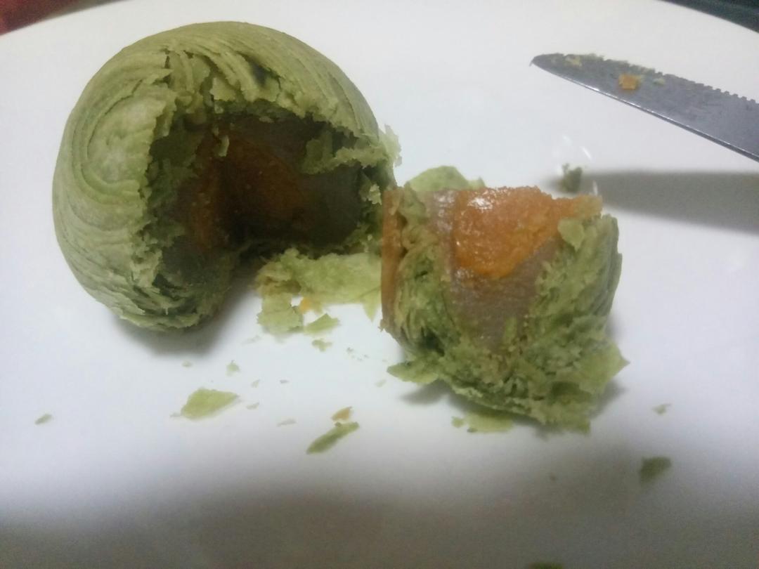 蛋黄酥~紫薯、抹茶、原味~花好月圆，中秋快乐~内附一次做六色蛋黄酥方法~