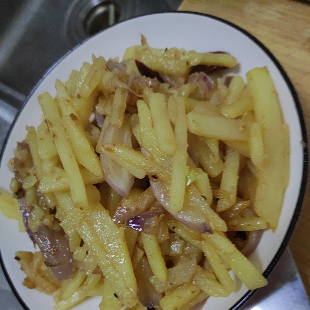 炝炒土豆