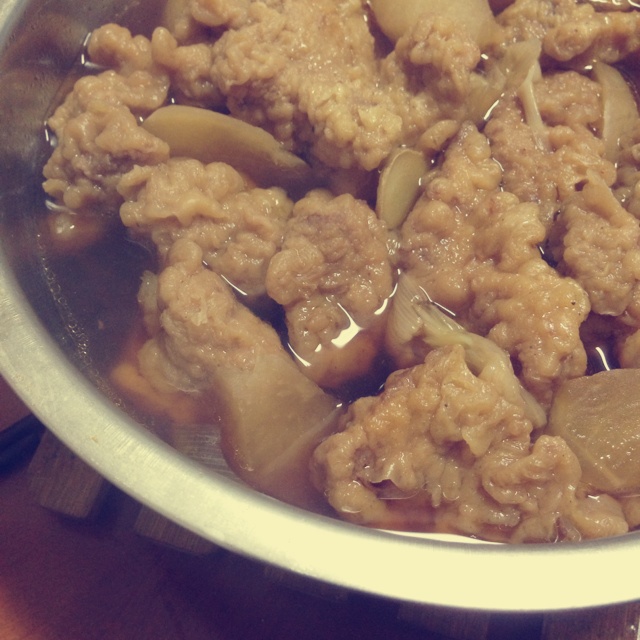 酥肉白萝卜