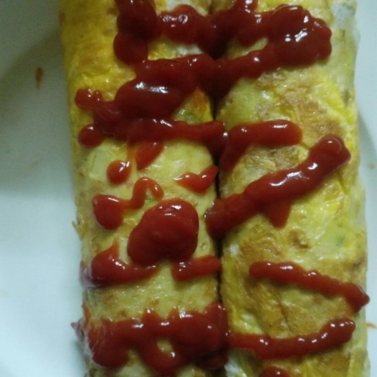 土豆丝鸡蛋卷饼