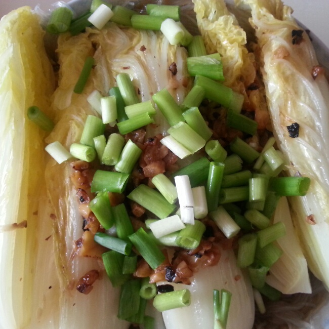 蒜蓉粉丝蒸娃娃菜