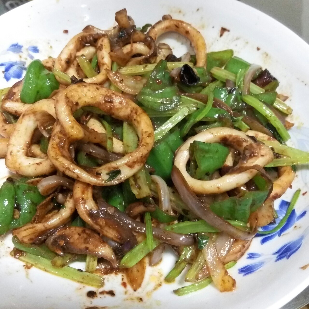 酱爆鱿鱼圈