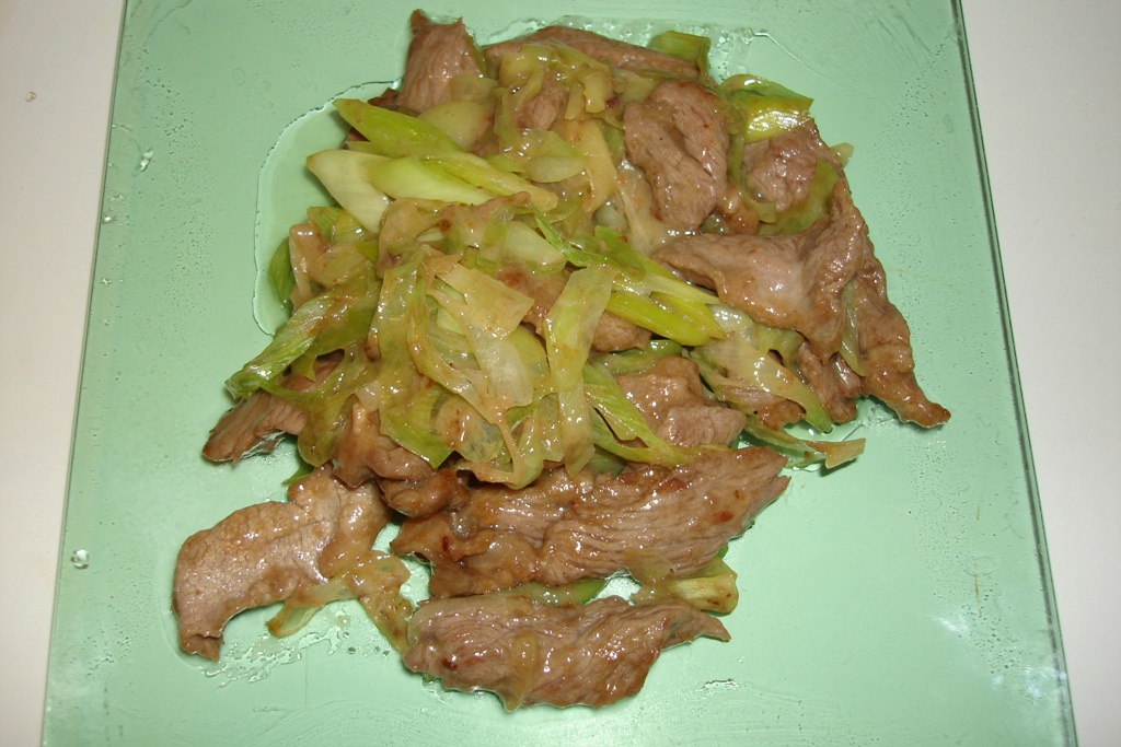 葱爆羊肉