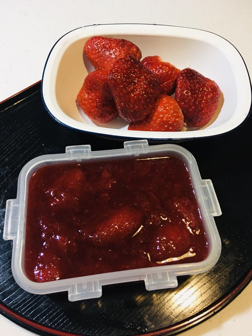 自制无添加草莓酱