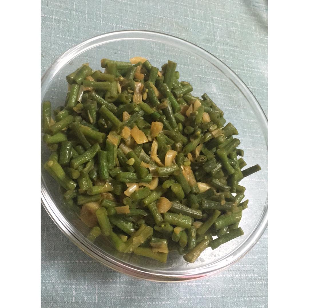 豆角炒肉丝