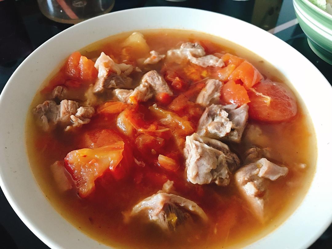 高压锅版西红柿牛腩