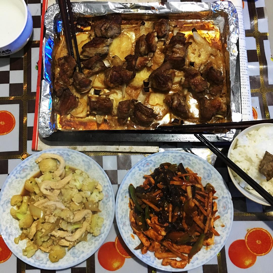 烤箱烤羊排（最简单版）