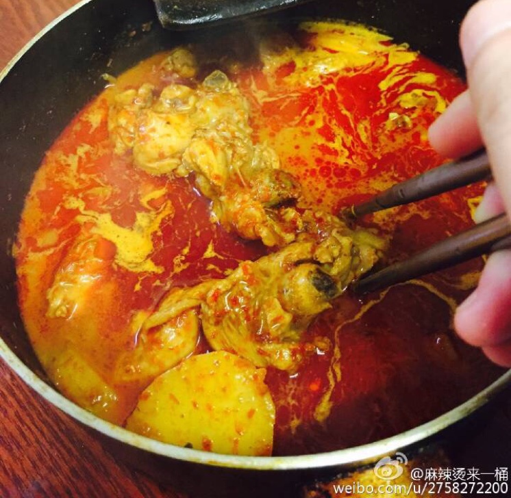 泰式红咖喱鸡腿