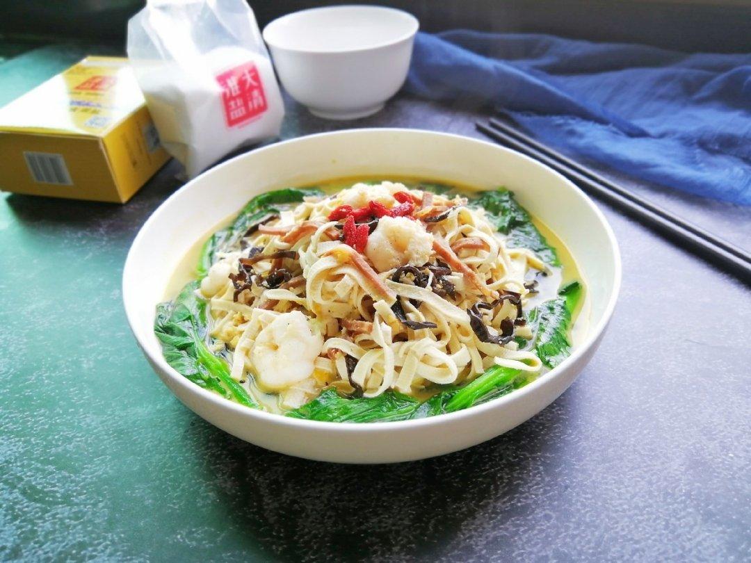 大煮干丝～没有鸡汤试试这样做！