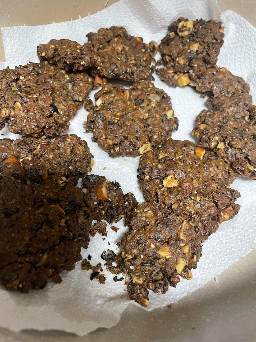 吃完变仙女的～红糖燕麦坚果饼干