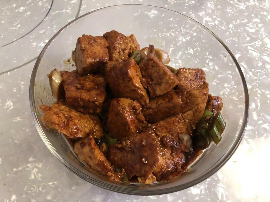 好吃的葱烧豆腐