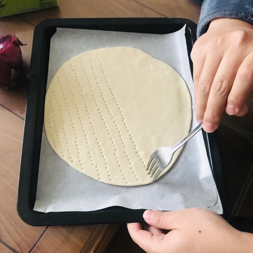 八寸披萨饼皮（四个）制作