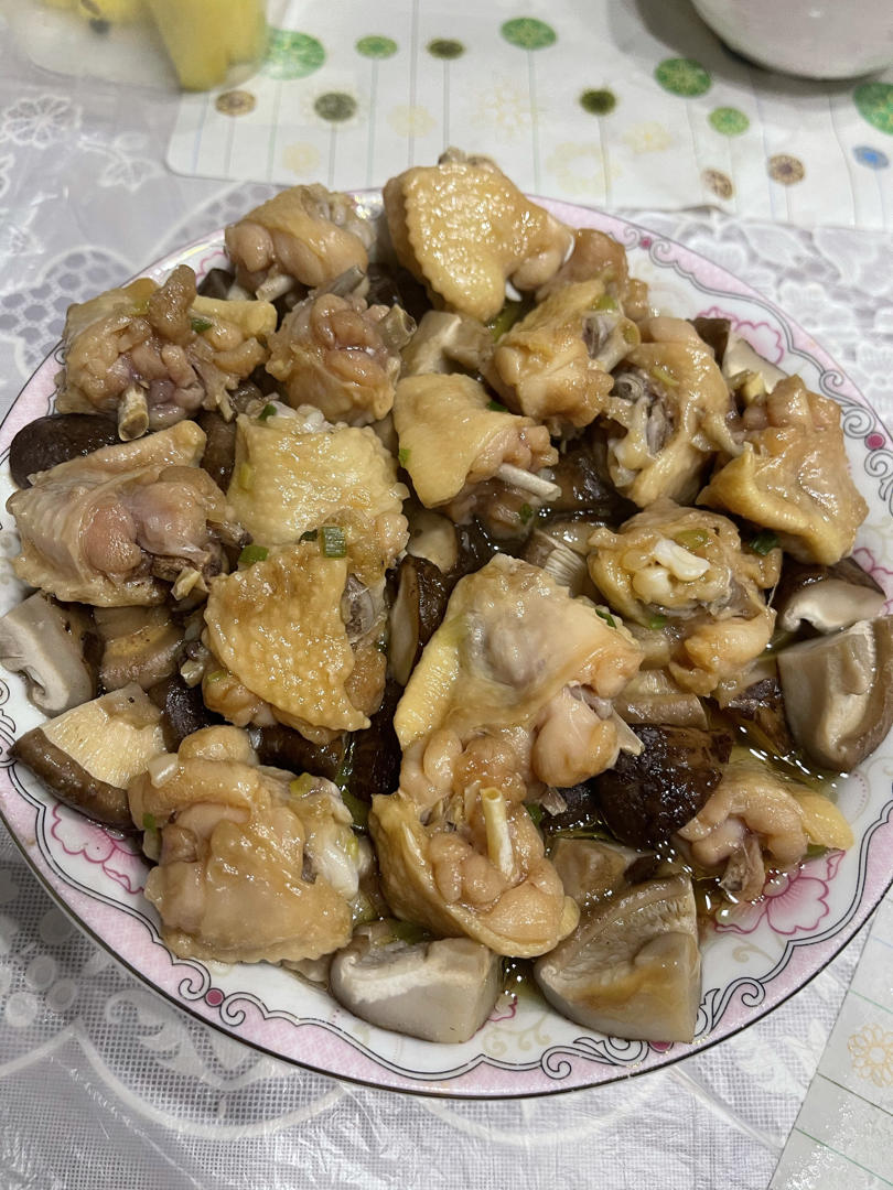 蒸菜更健康--香菇蒸鸡翅