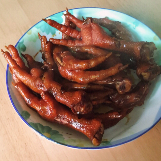 香辣卤鸡爪