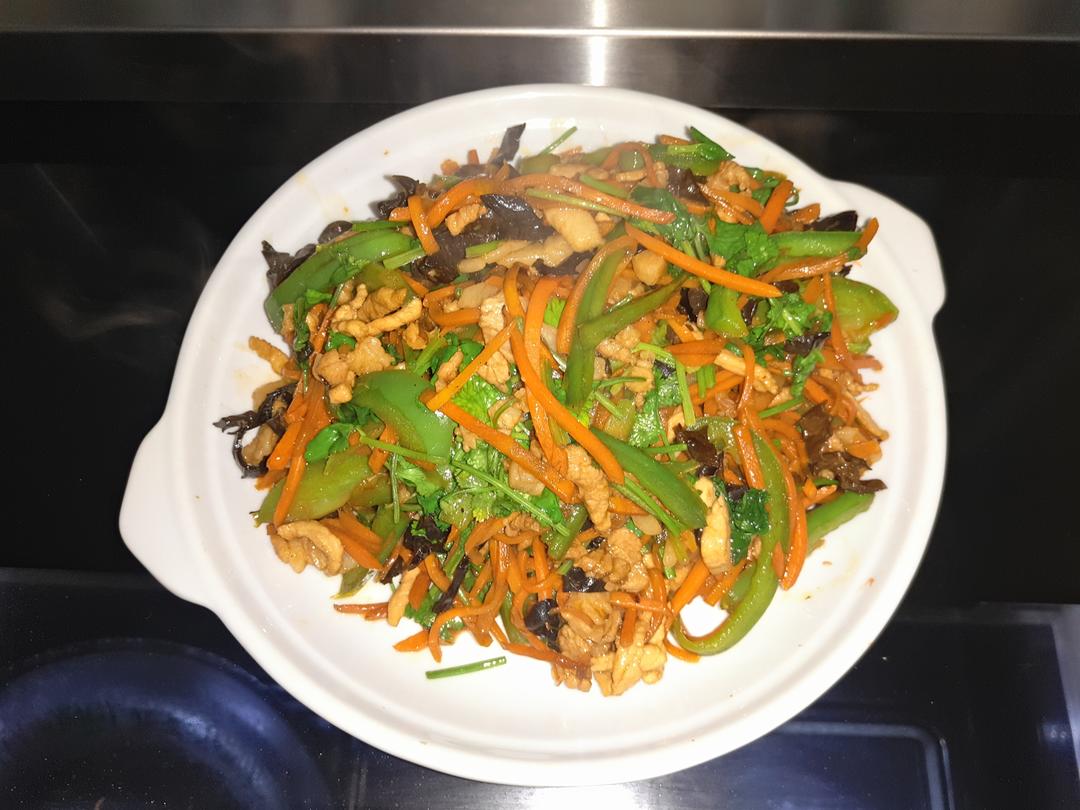 肉炒三丝的做法