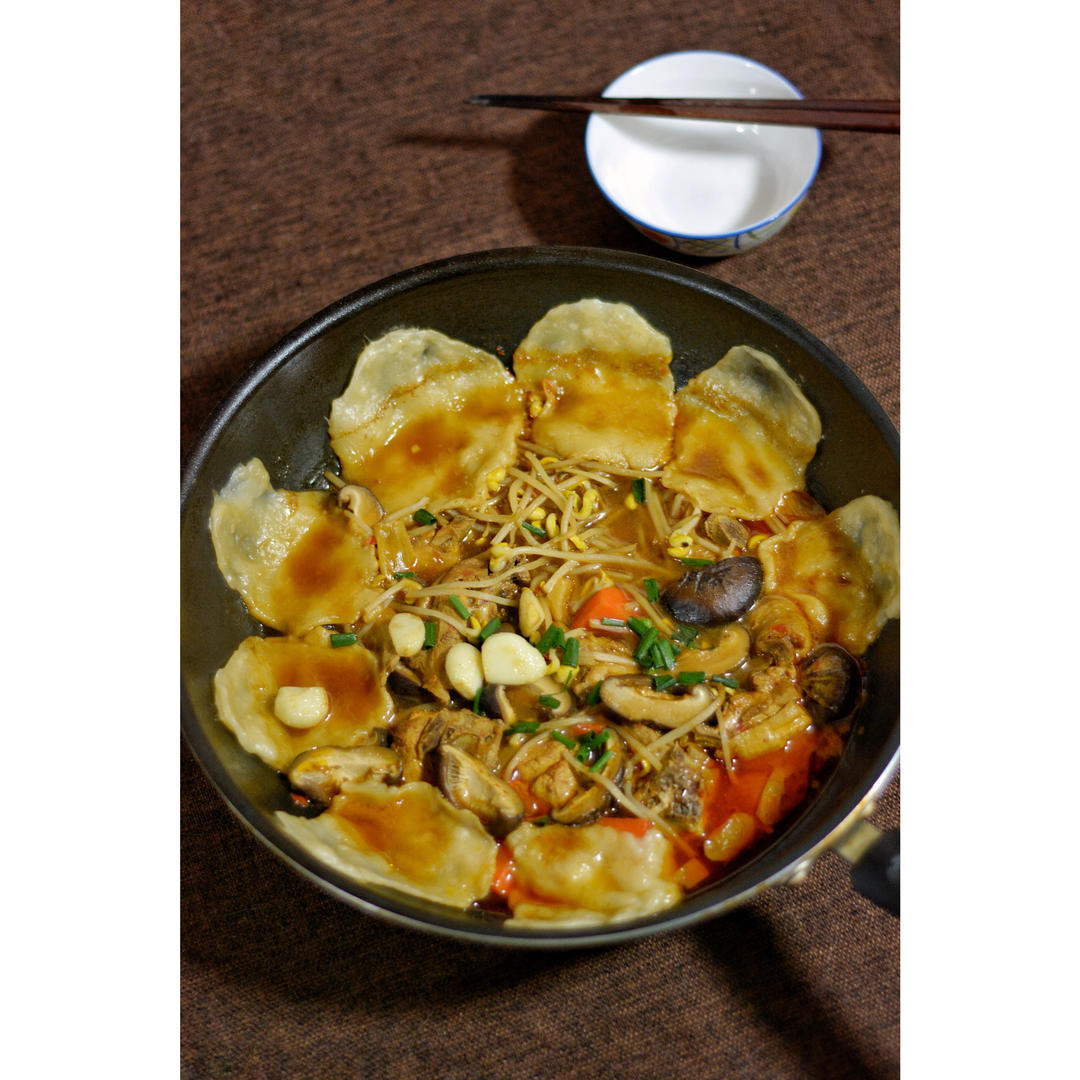 地锅鸡+自制红油【曼食慢语】
