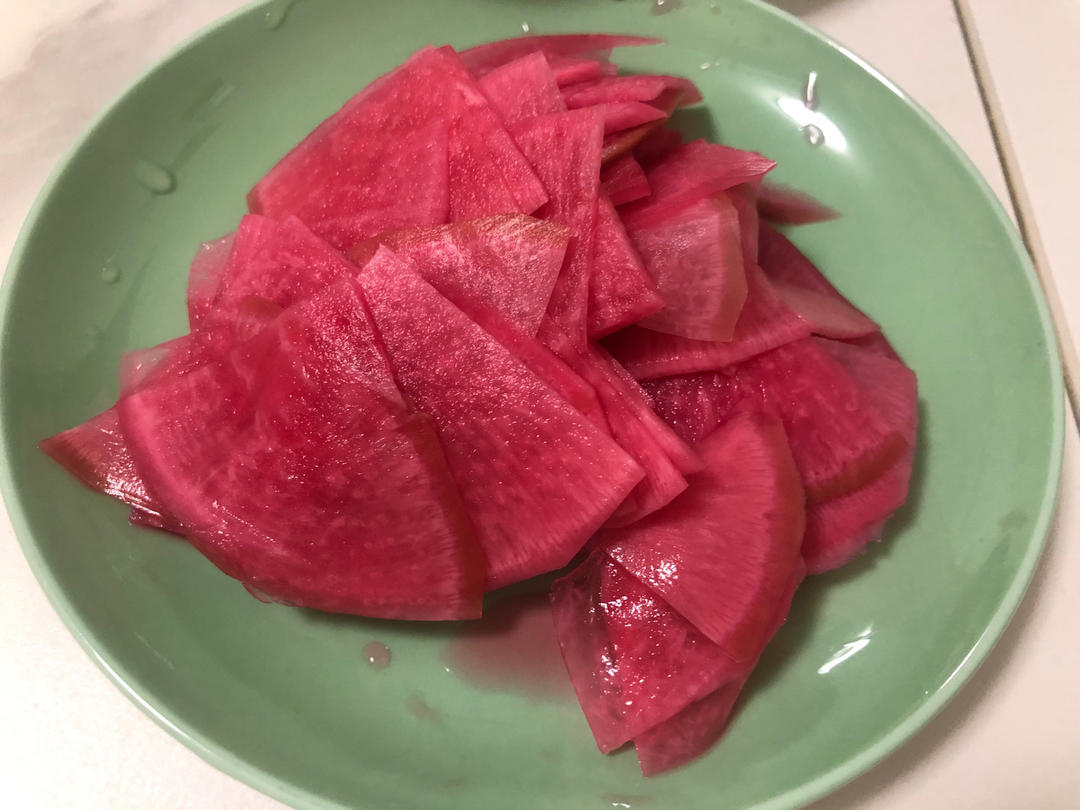 酸甜脆口心里美
