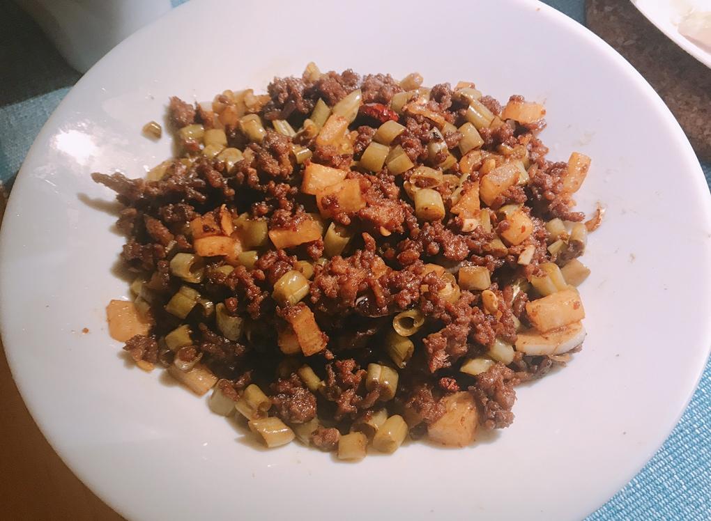肉末泡豇豆/烂肉豇豆/酸豆角炒肉末