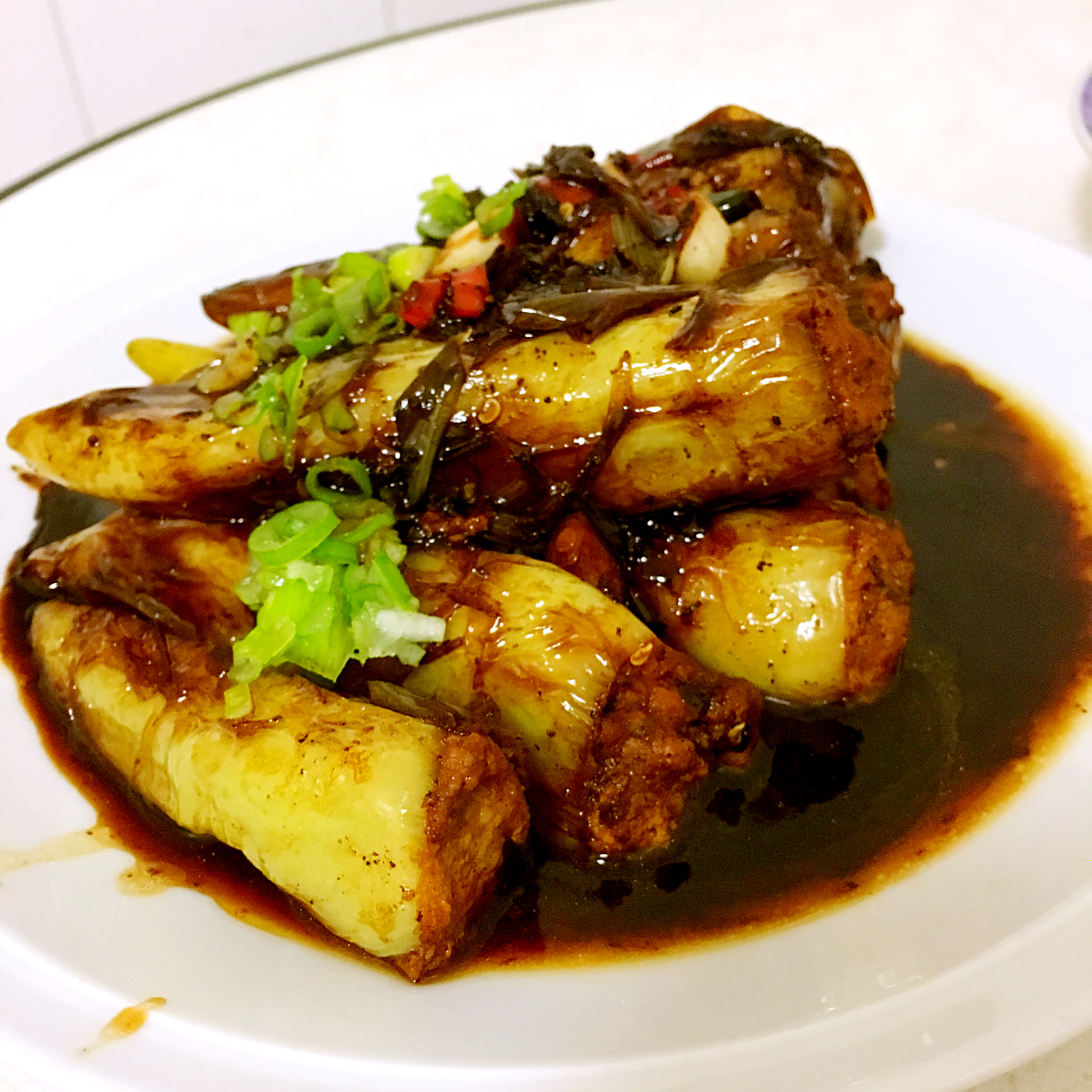 肉酿虎皮青椒