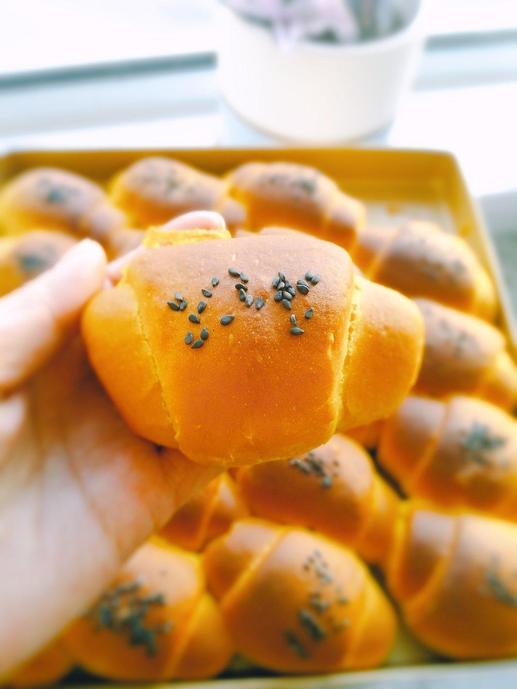 南瓜面包卷