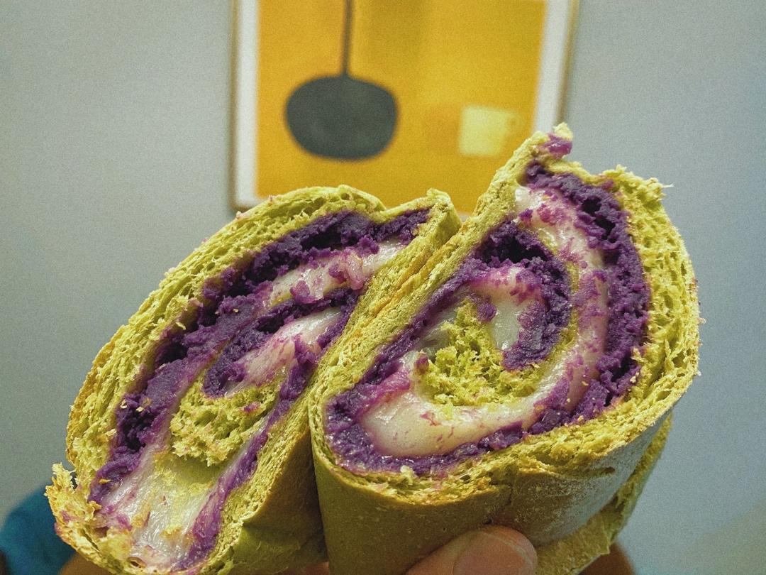 麻薯夹心可可（抹茶）软欧