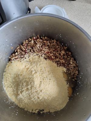 （无油无糖）玉米红枣饼干的做法 步骤5