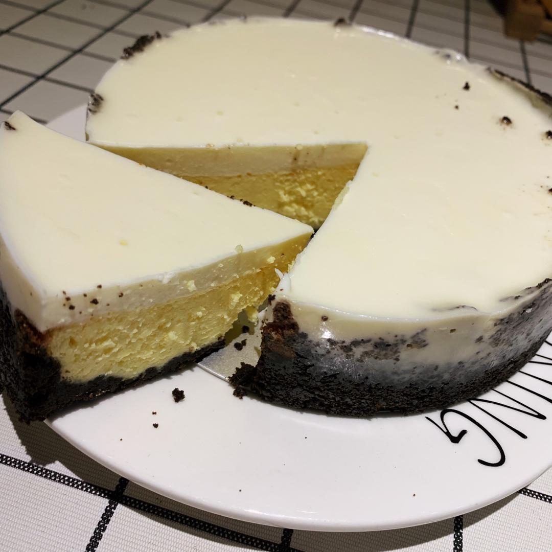 ㊙️🔥慕斯遇上重乳酪‼️好吃到爆双层芝士蛋糕