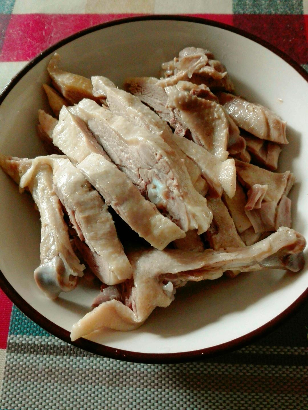 自制盐水鸭腿
