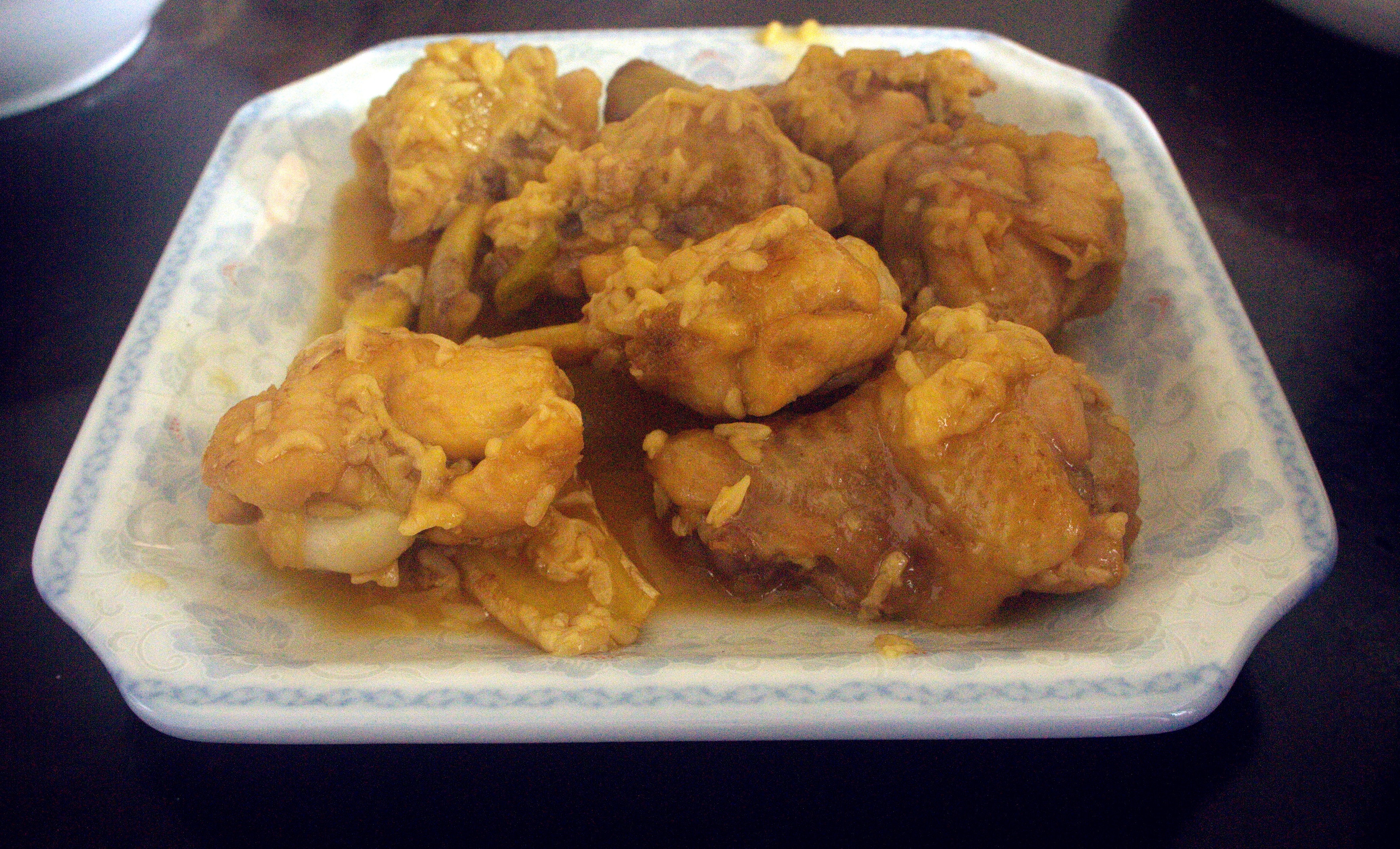 米酒鸡翅