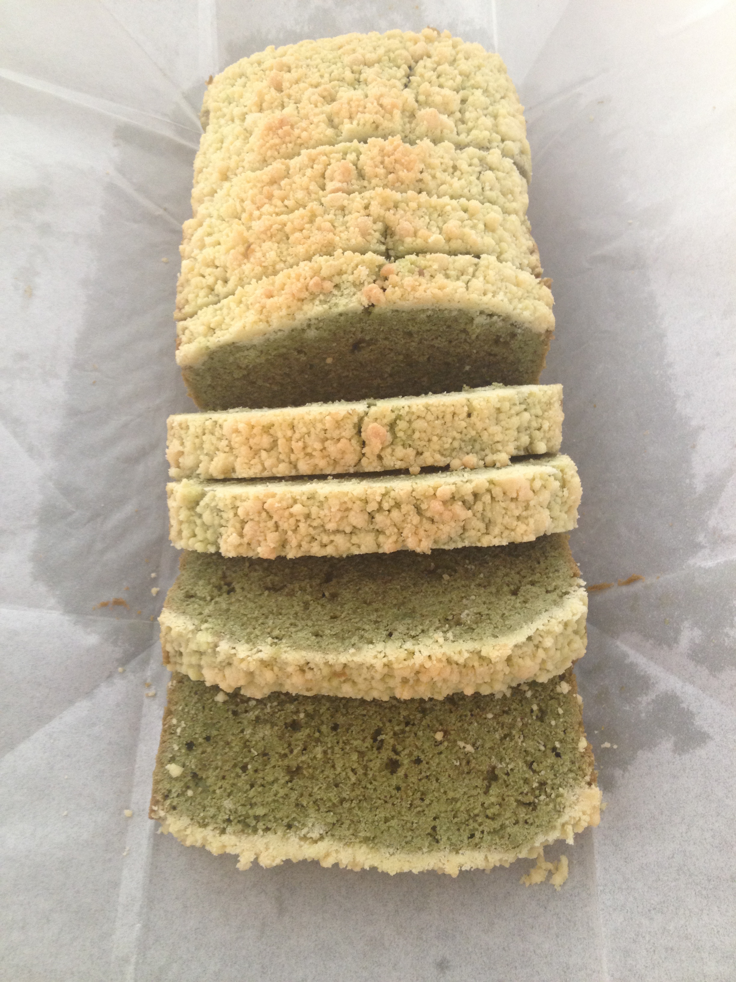 抹茶菠萝酥蛋糕