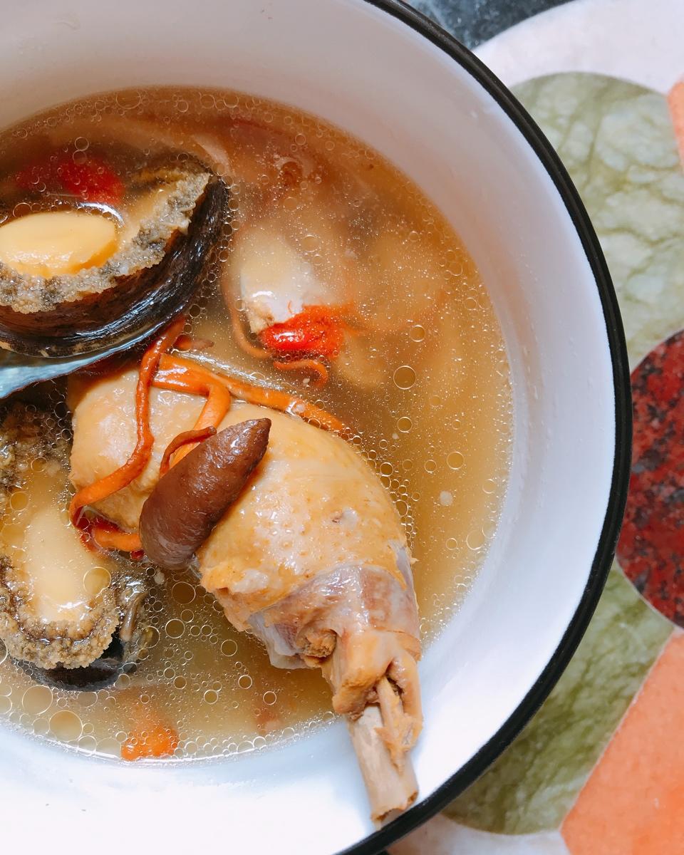 暴走零食做的鲍鱼鸡汤